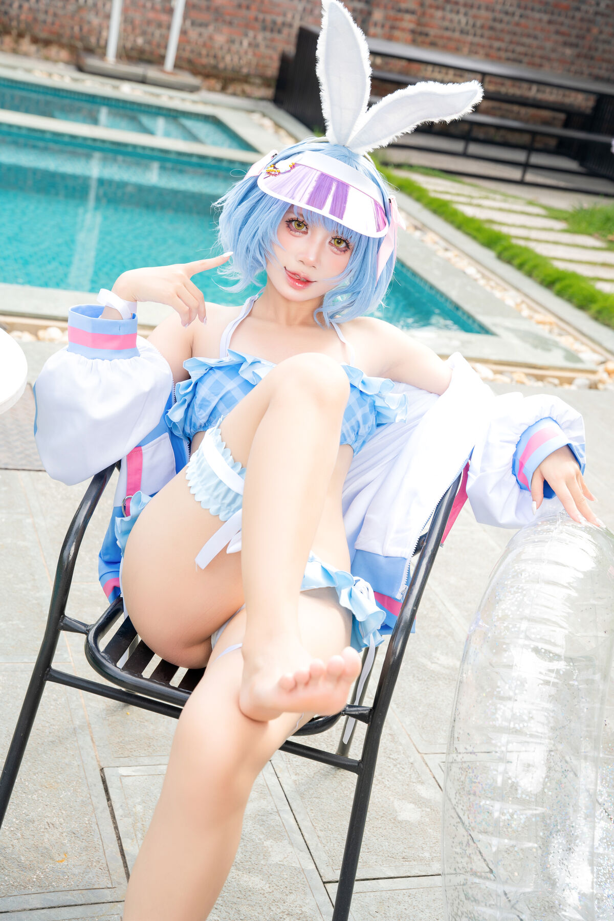 Coser@PoppaChan - Pekora Summer 89 Coser@PoppaChan - Pekora Summer