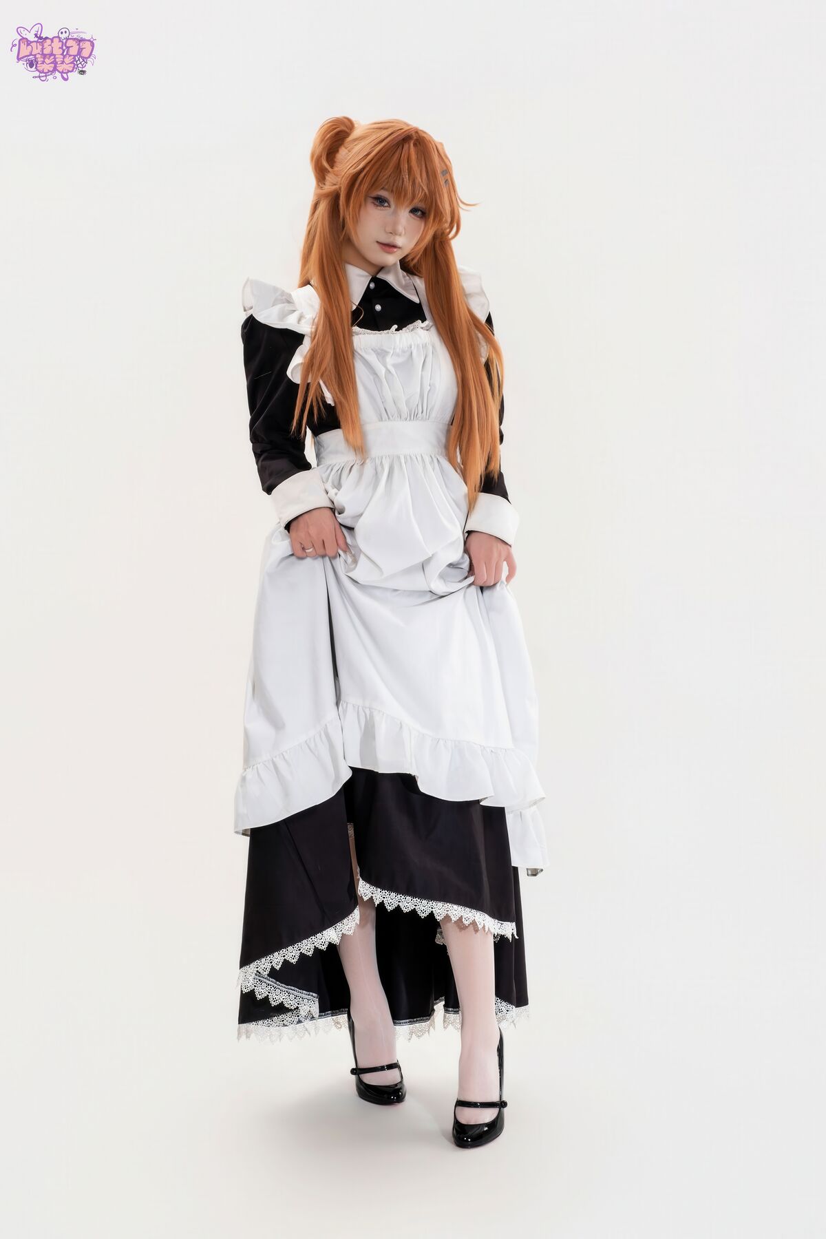 Coser@柒柒要乖哦 - EVA 明日香女仆 70 Coser@柒柒要乖哦 - EVA 明日香女仆