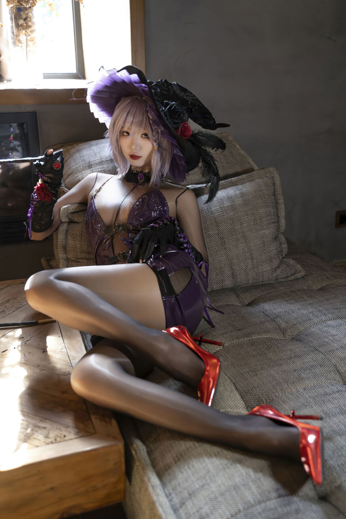 Coser@柒柒要乖哦 - 魔女契约 Part04 56 Coser@柒柒要乖哦 - 魔女契约 Part04