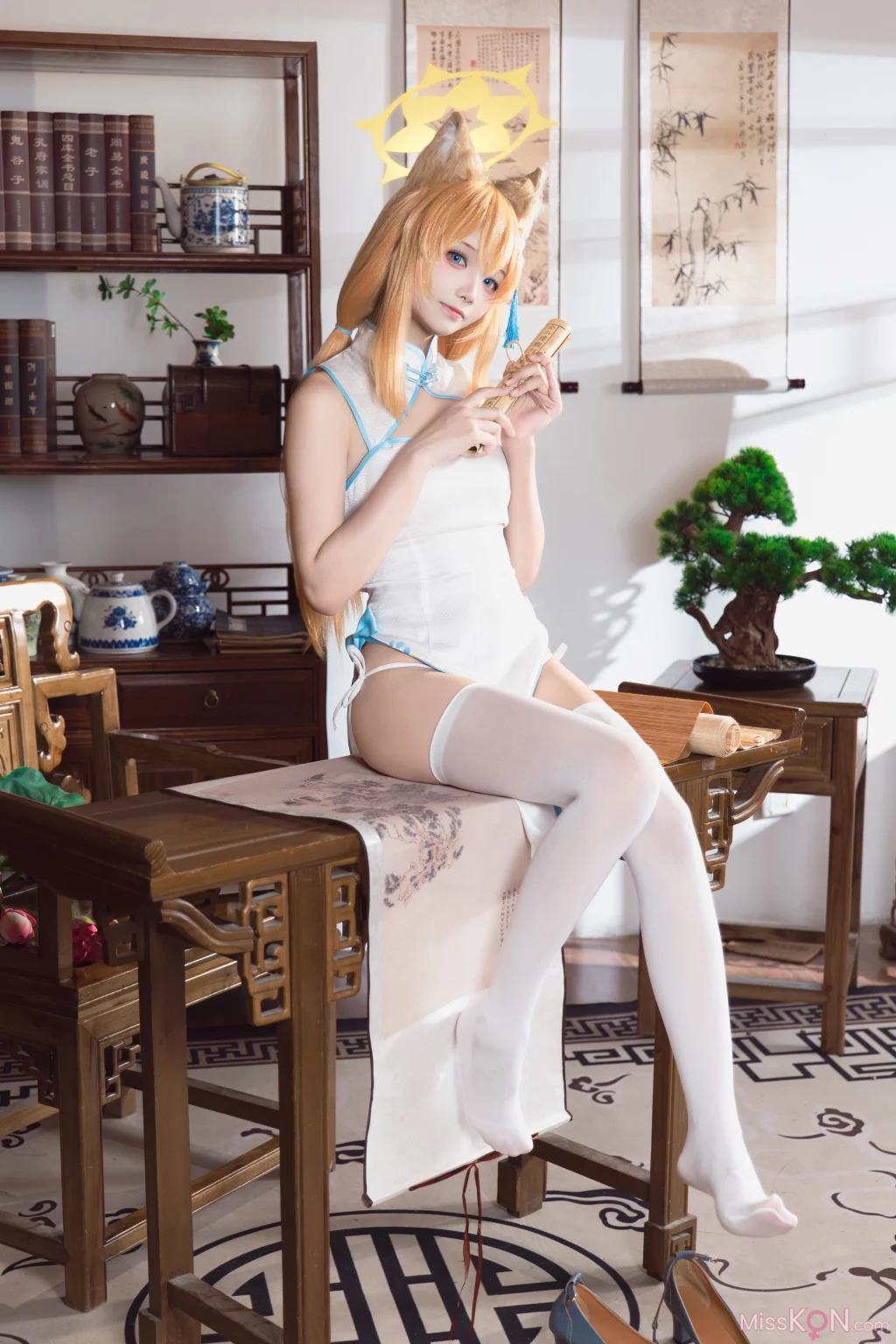 Coser@艾西aiwest: 蔚蓝档案 伊落玛丽旗袍 10 Coser@艾西aiwest: 蔚蓝档案 伊落玛丽旗袍