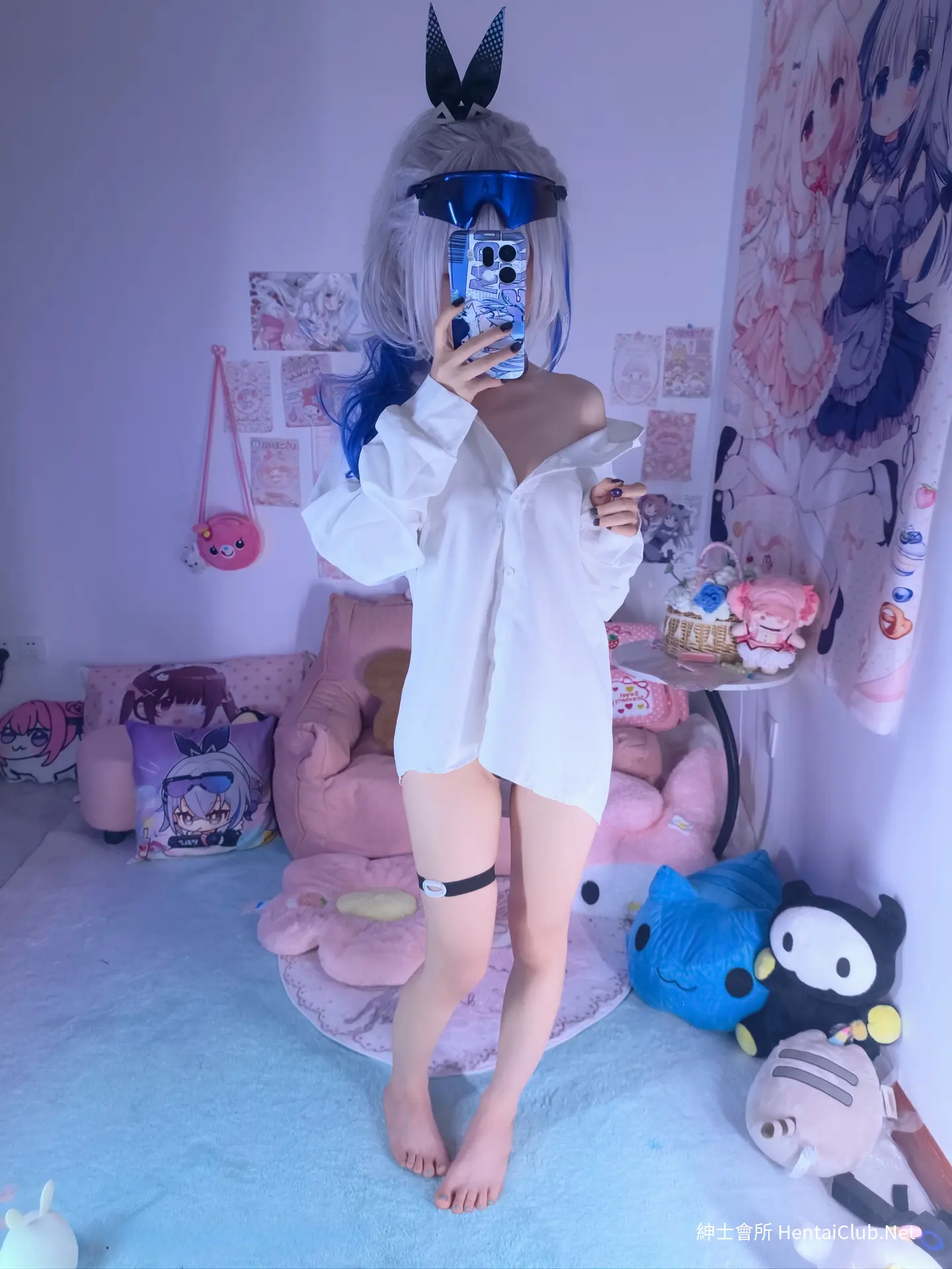 染三ran3 银狼原皮 衬衫 25 染三ran3 银狼原皮 衬衫