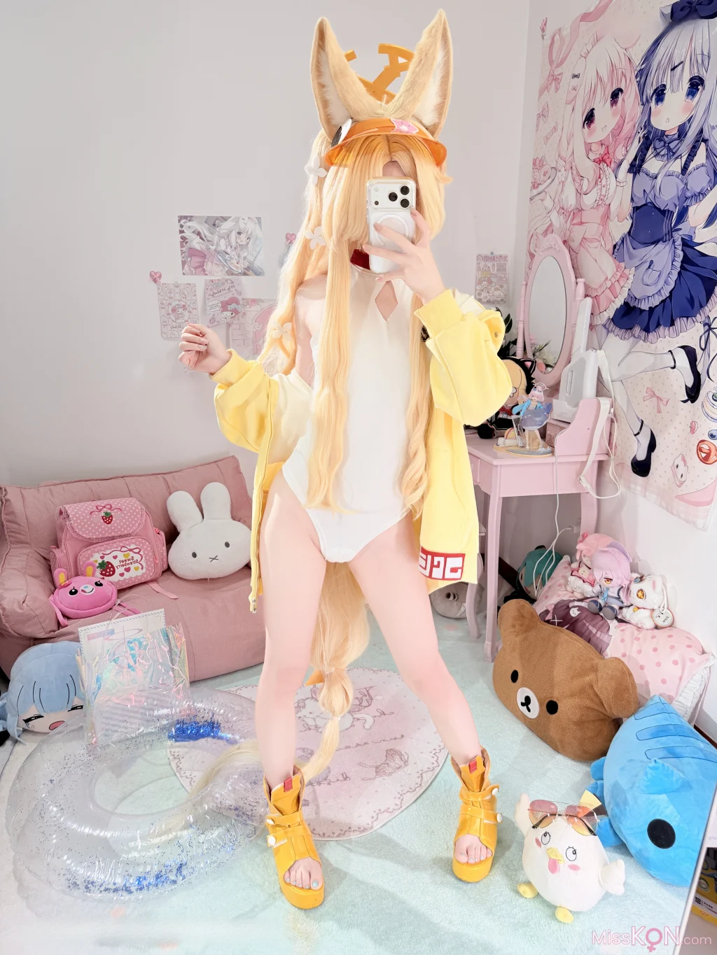 Coser@染三ran3: 蔚蓝档案 百合园圣亚 泳装 2 Coser@染三ran3: 蔚蓝档案 百合园圣亚 泳装