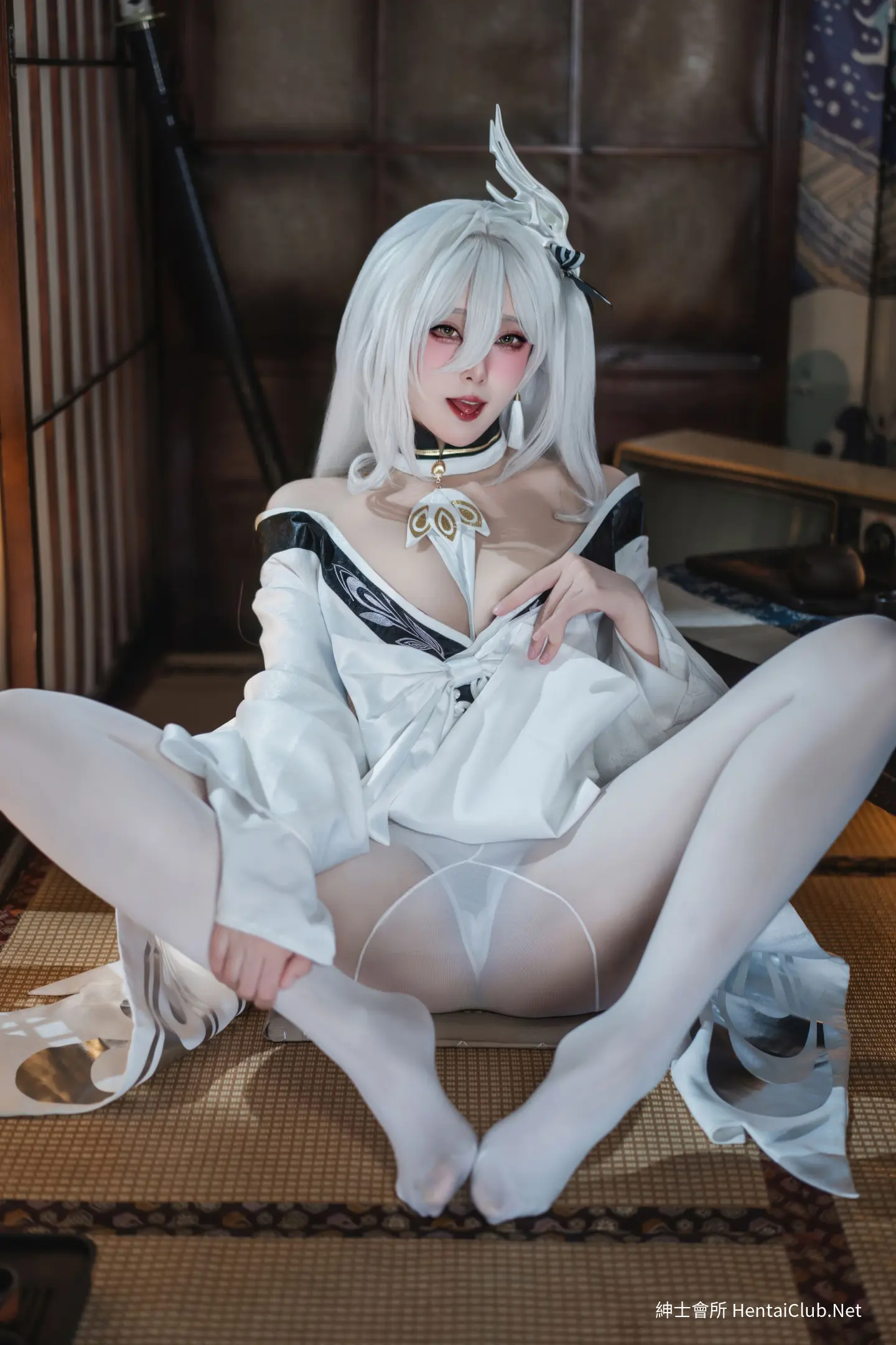 Natsuko夏夏子 碧蓝航线 白凤和服 28 Natsuko夏夏子 碧蓝航线 白凤和服
