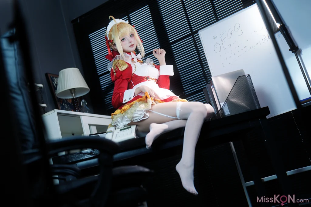 Coser@五更百鬼: FGO 尼禄 女仆 3 Coser@五更百鬼: FGO 尼禄 女仆