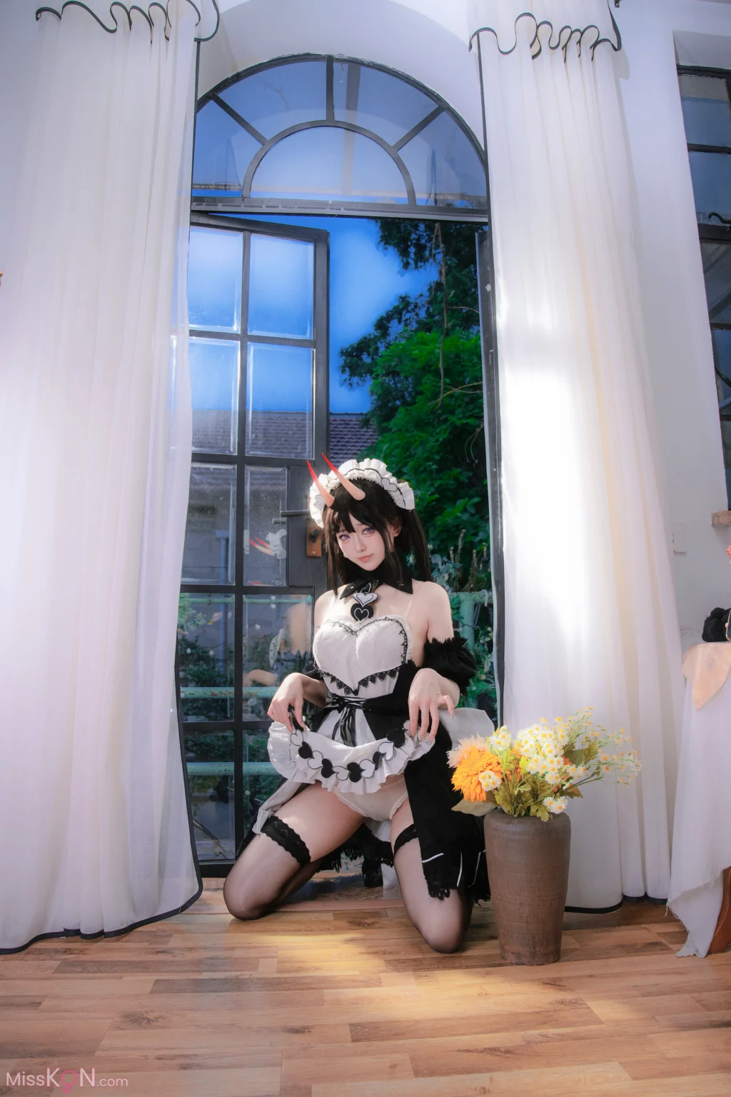 Coser@前野太太: 碧蓝航线 能代 女仆 6 Coser@前野太太: 碧蓝航线 能代 女仆