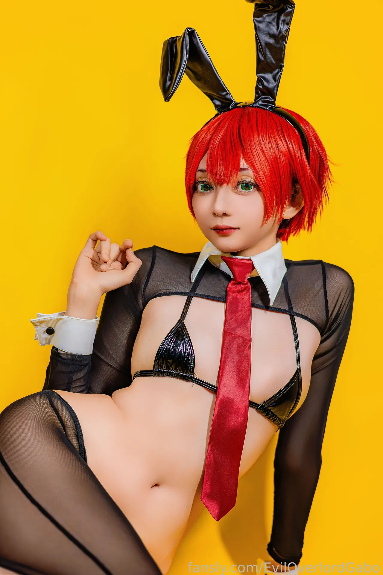 Evil Overlord Gabo - Bunny Amate Yuzuriha 2 Evil Overlord Gabo - Bunny Amate Yuzuriha