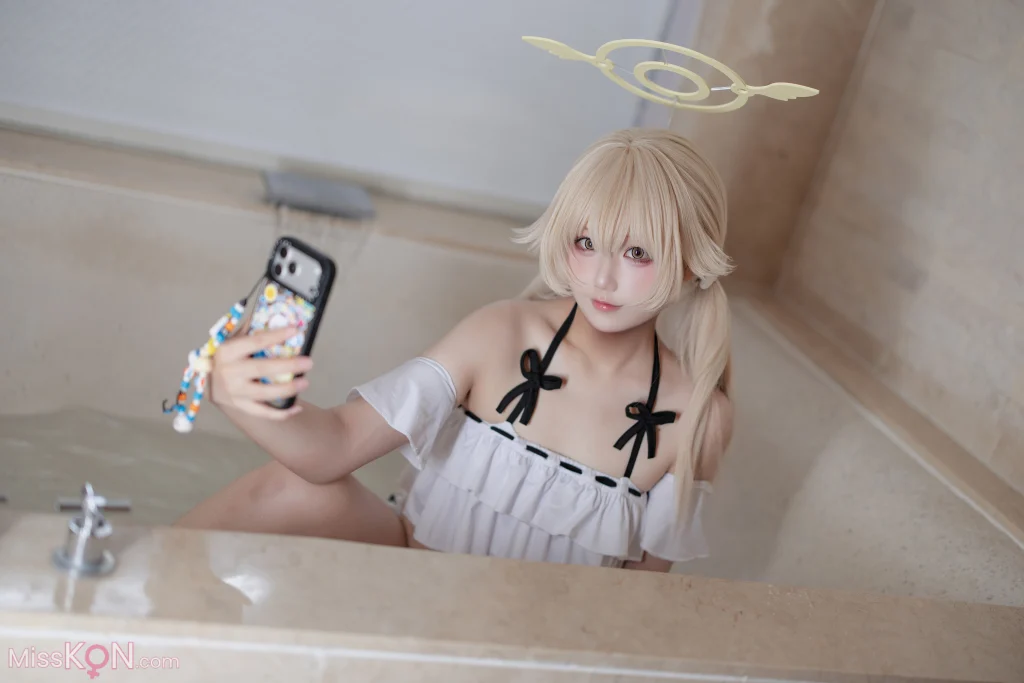 Coser@lunananya: 蔚蓝档案 阿慈谷日富美泳装 2 Coser@lunananya: 蔚蓝档案 阿慈谷日富美泳装