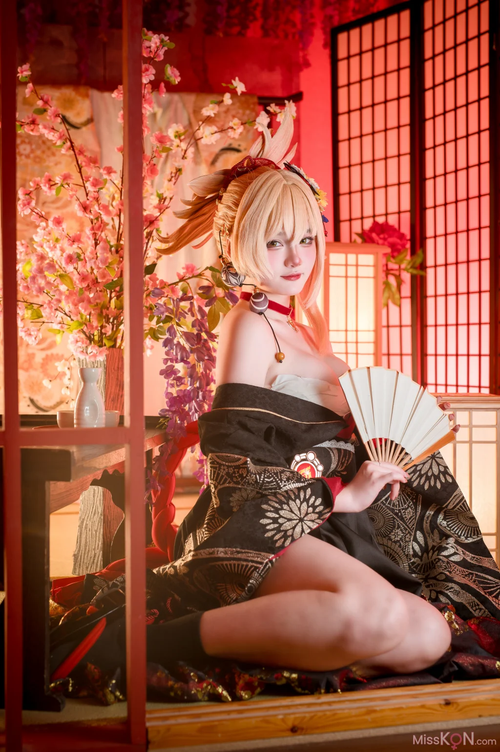 Coser@Xiaoyukiko小鱼: Yoimiya Yukata 2 Coser@Xiaoyukiko小鱼: Yoimiya Yukata