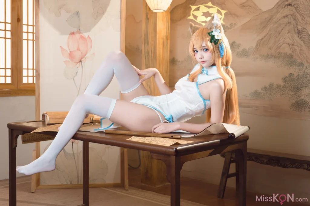 Coser@艾西aiwest: 蔚蓝档案 伊落玛丽旗袍 4 Coser@艾西aiwest: 蔚蓝档案 伊落玛丽旗袍
