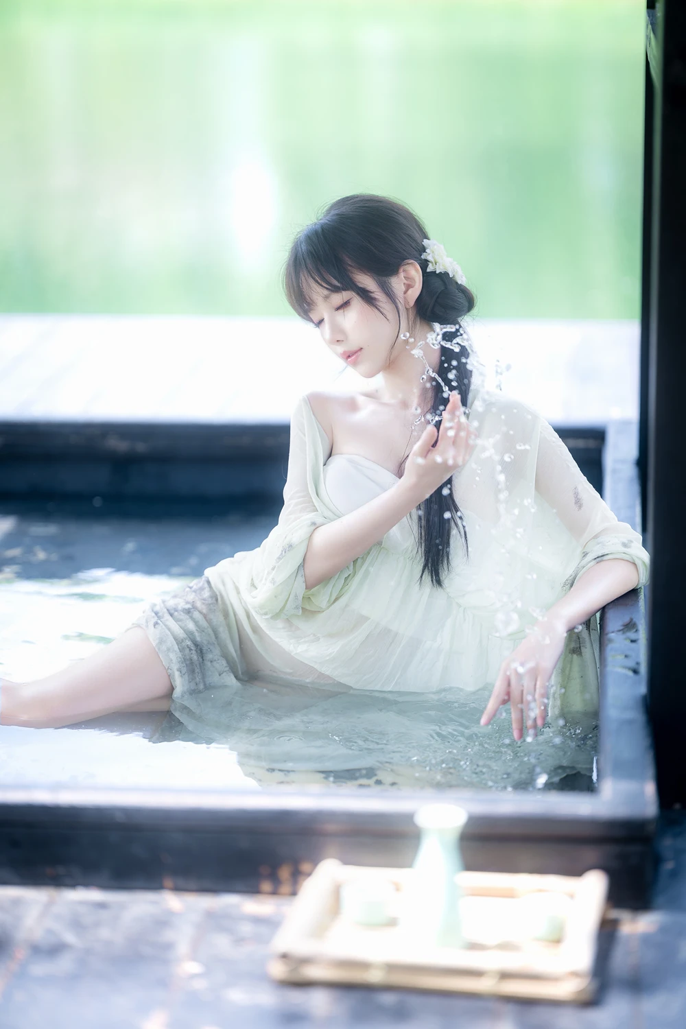 Cosplay Shika小鹿鹿 – 江南水色 5 Cosplay Shika小鹿鹿 – 江南水色