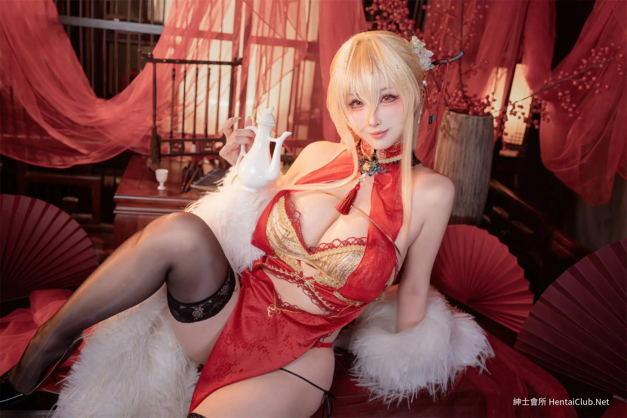 rioko凉凉子 碧蓝航线 怨仇 旗袍 杯盏盈芳华 5 rioko凉凉子 碧蓝航线 怨仇 旗袍 杯盏盈芳华