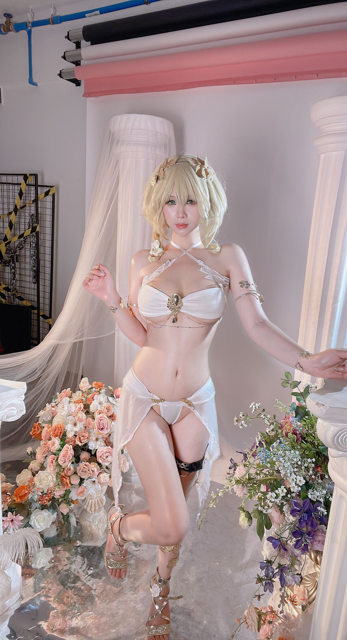 Coser@Pyon - Pyoncos ピオン Aglaea HonkaiStar Rail 崩铁 阿格莱雅 Part02 22 Coser@Pyon - Pyoncos ピオン Aglaea HonkaiStar Rail 崩铁 阿格莱雅 Part02