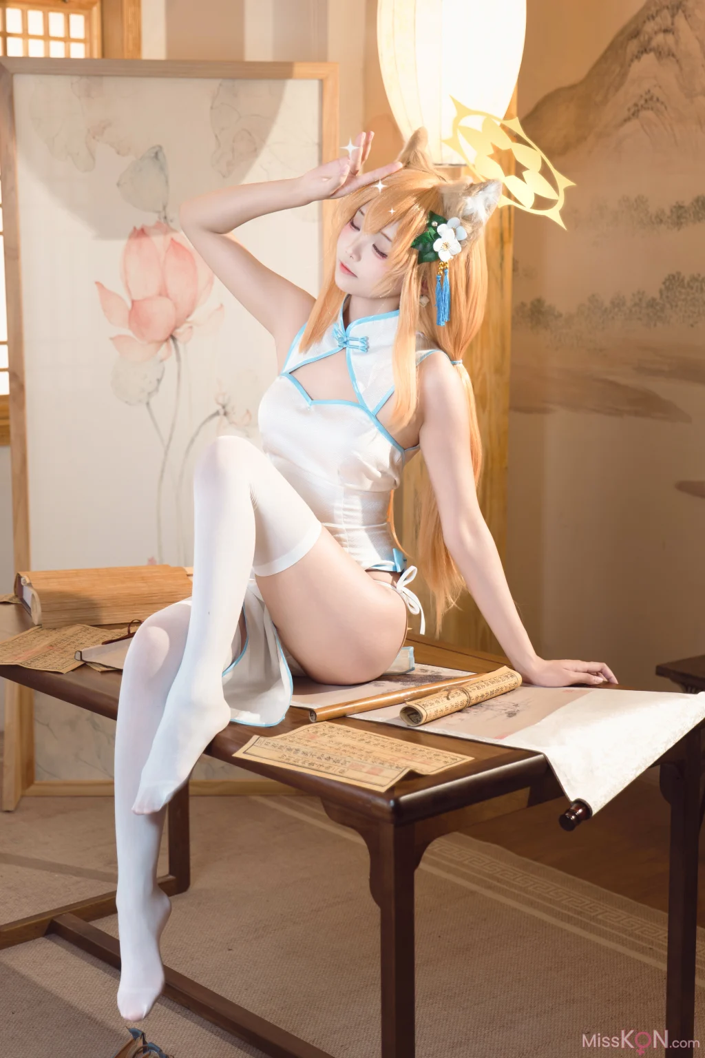 Coser@艾西aiwest: 蔚蓝档案 伊落玛丽旗袍 7 Coser@艾西aiwest: 蔚蓝档案 伊落玛丽旗袍