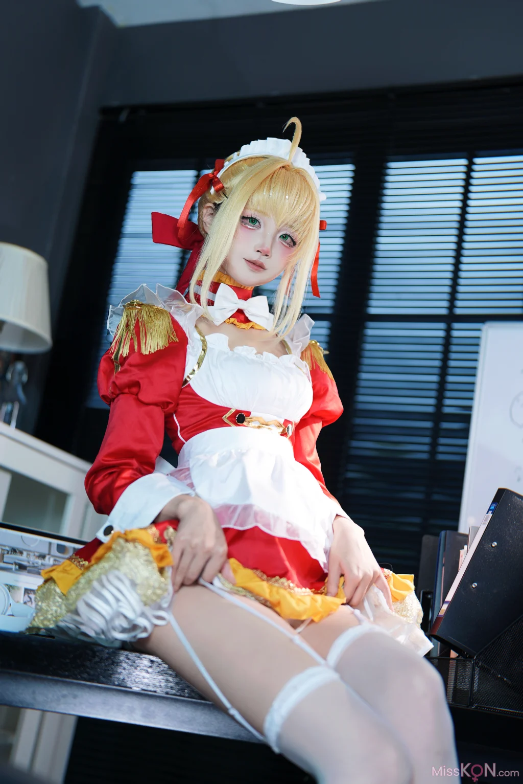 Coser@五更百鬼: FGO 尼禄 女仆 2 Coser@五更百鬼: FGO 尼禄 女仆