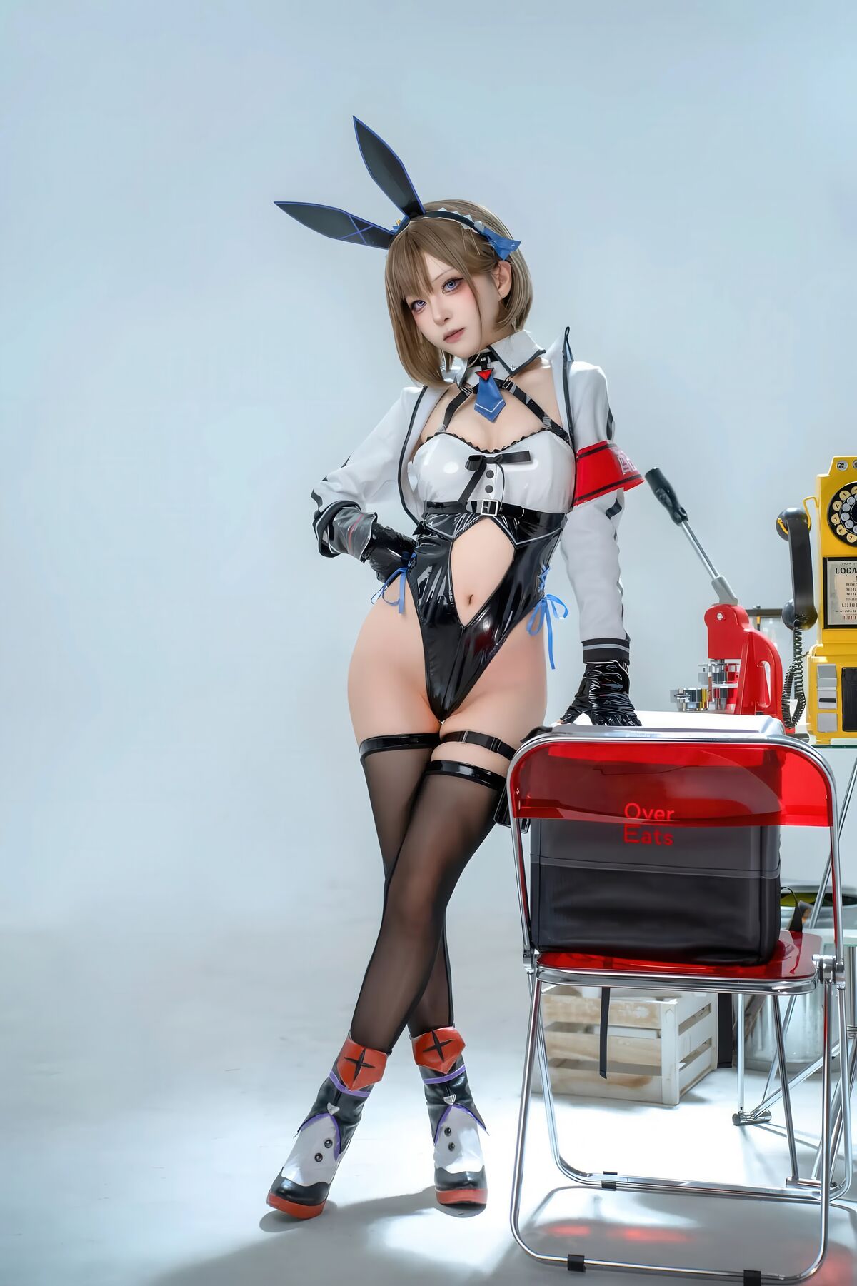 Coser@矢量鱼 - 外卖兔女郎 小葵 5 Coser@矢量鱼 - 外卖兔女郎 小葵