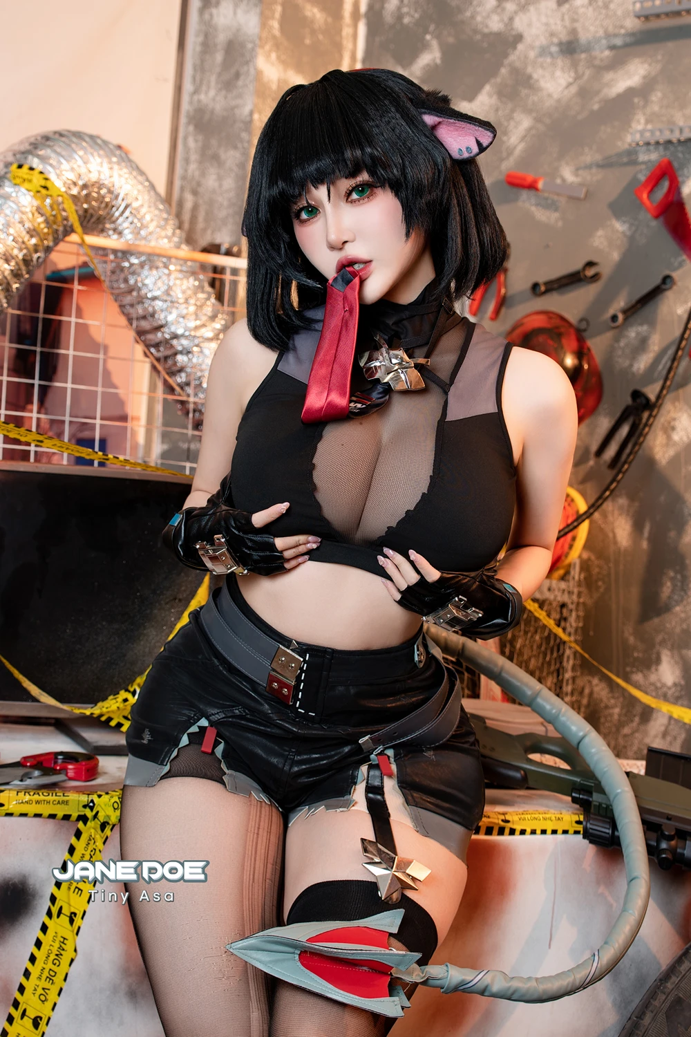 Cosplay Tiny Asa – Jane Doe Zenless Zone Zero 绝区零 简·杜 5 Cosplay Tiny Asa – Jane Doe Zenless Zone Zero 绝区零 简·杜