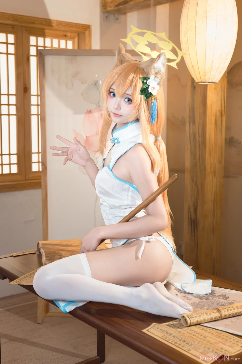 Coser@艾西aiwest: 蔚蓝档案 伊落玛丽旗袍 9 Coser@艾西aiwest: 蔚蓝档案 伊落玛丽旗袍