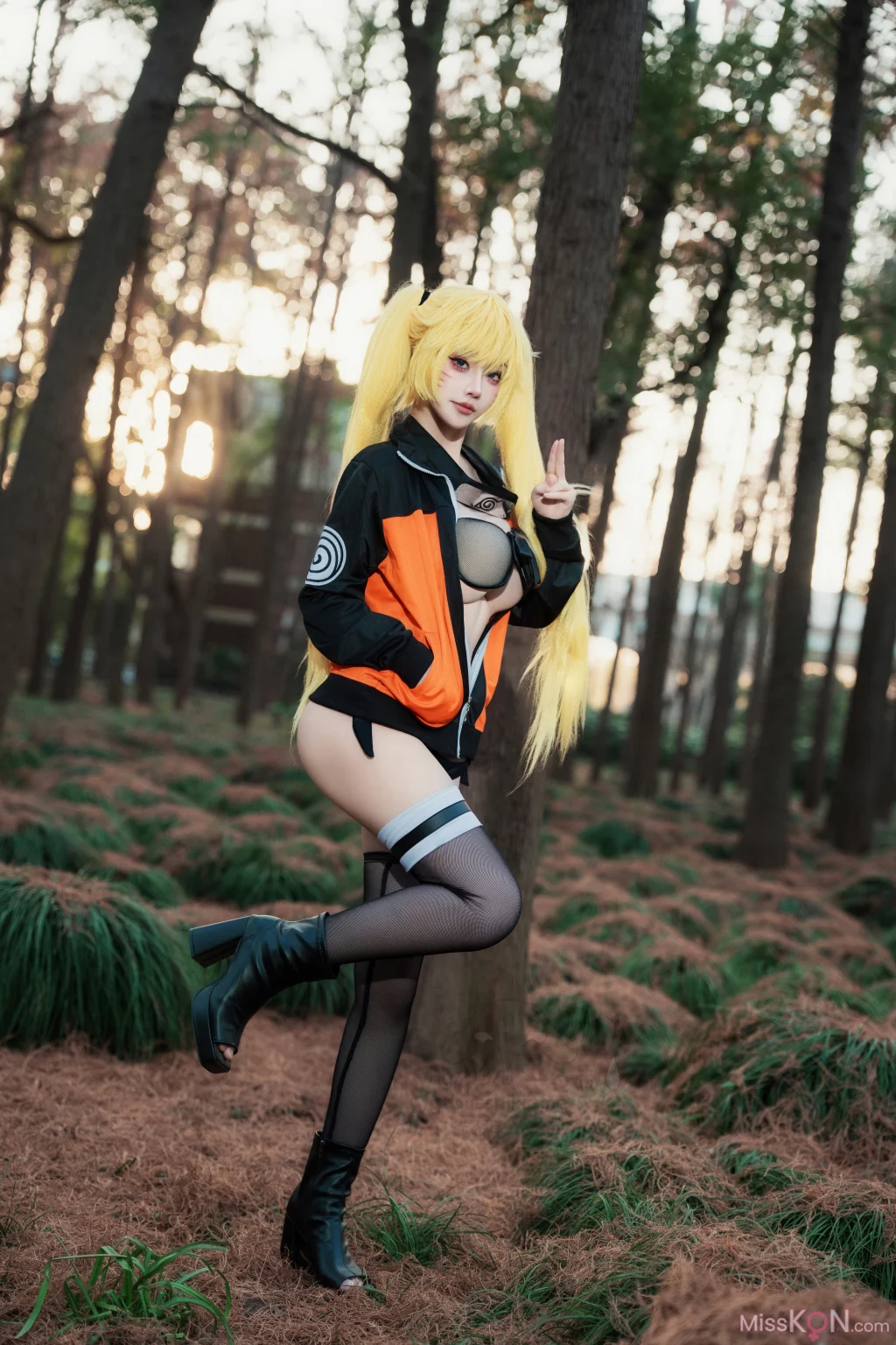 Coser@一色雨: 火影忍者-漩涡鸣人 色诱之术 4 Coser@一色雨: 火影忍者-漩涡鸣人 色诱之术