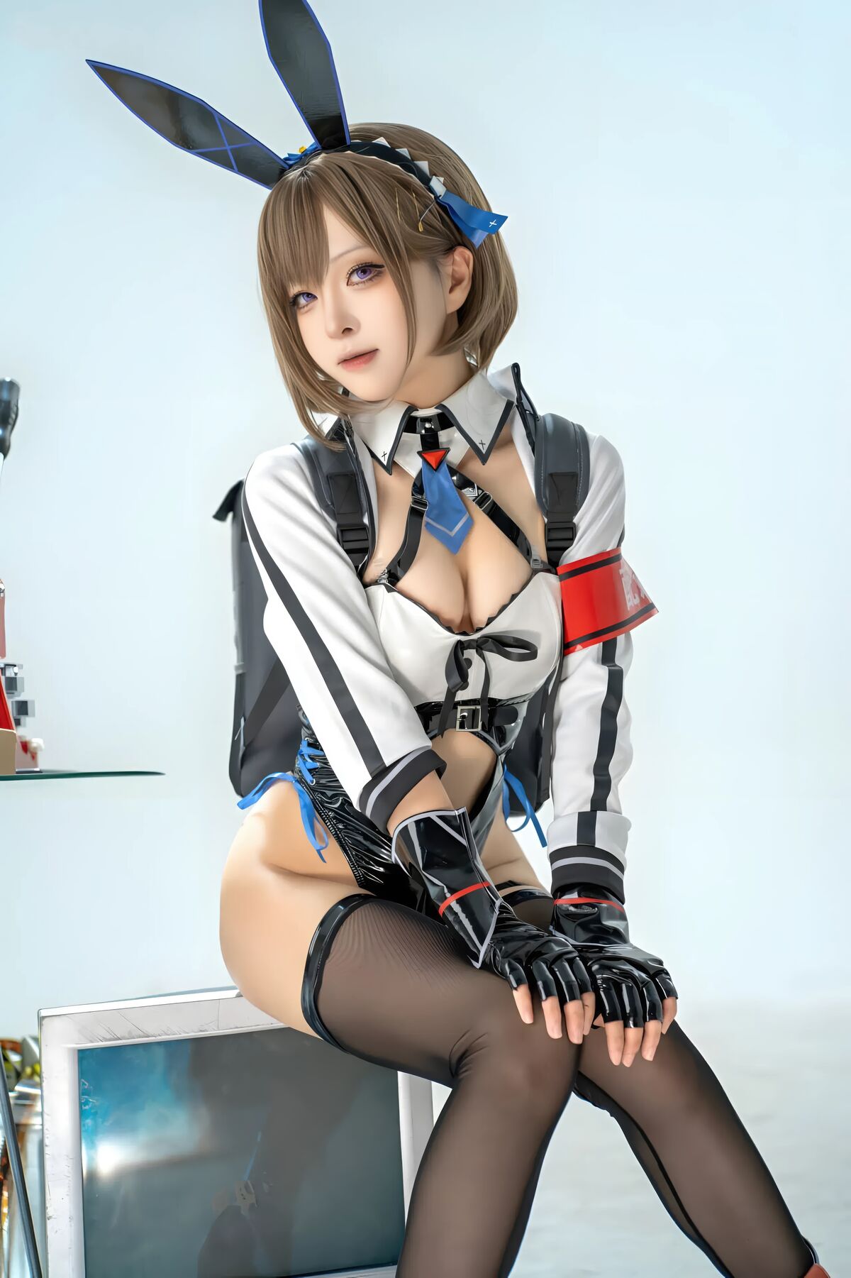 Coser@矢量鱼 - 外卖兔女郎 小葵 7 Coser@矢量鱼 - 外卖兔女郎 小葵