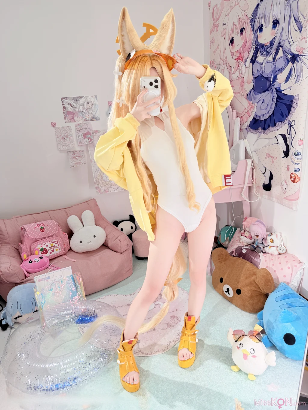 Coser@染三ran3: 蔚蓝档案 百合园圣亚 泳装 7 Coser@染三ran3: 蔚蓝档案 百合园圣亚 泳装