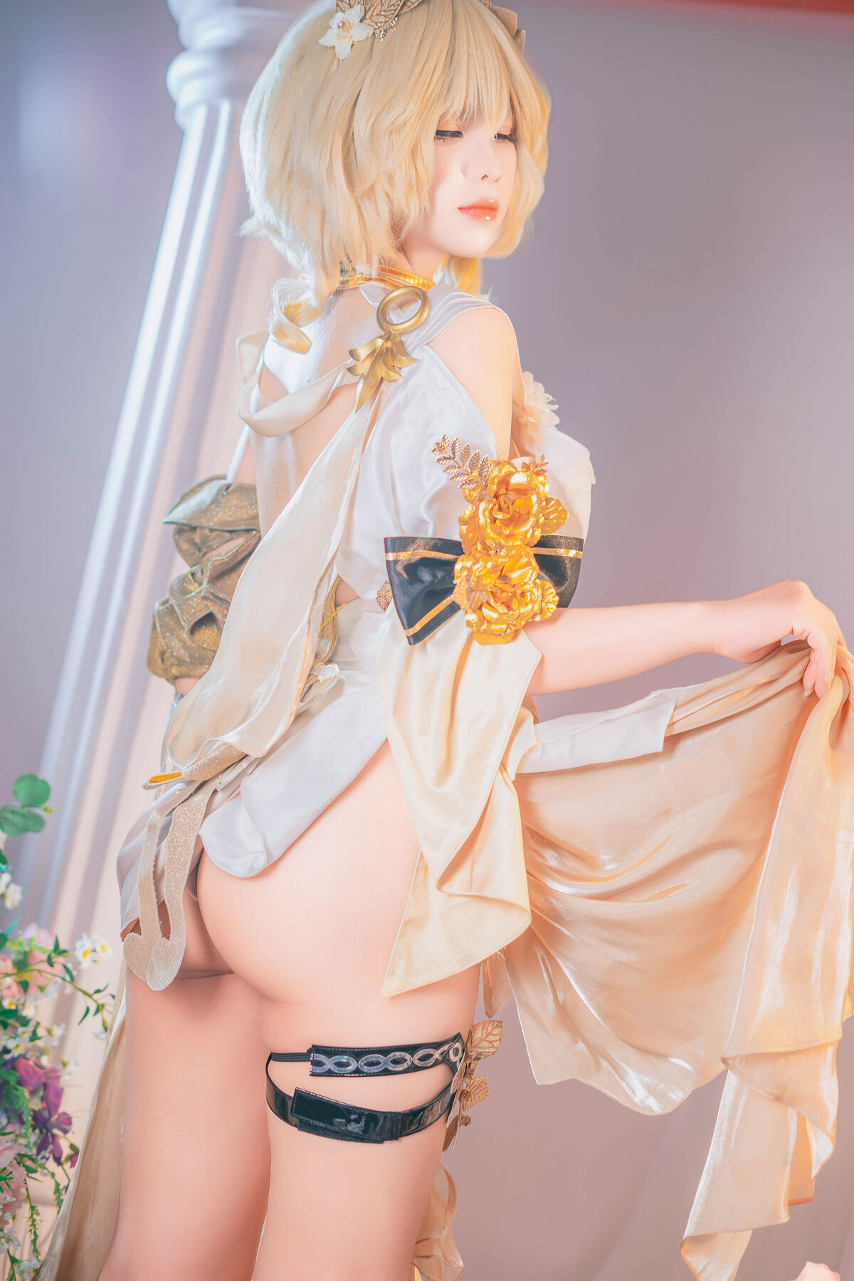 Coser@Pyon - Pyoncos ピオン Aglaea HonkaiStar Rail 崩铁 阿格莱雅 Part01 9 Coser@Pyon - Pyoncos ピオン Aglaea HonkaiStar Rail 崩铁 阿格莱雅 Part01