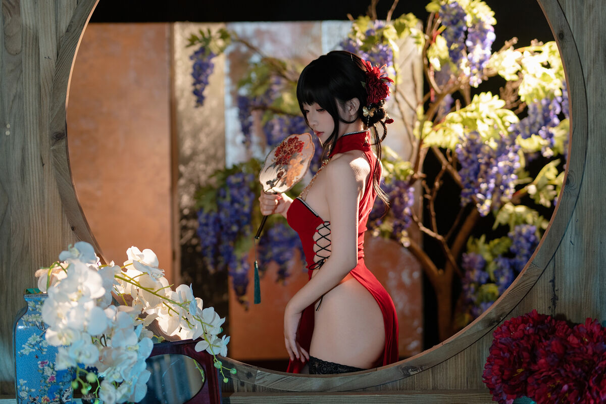 Coser@Bangni邦尼 - 元旦旗袍 16 Coser@Bangni邦尼 - 元旦旗袍