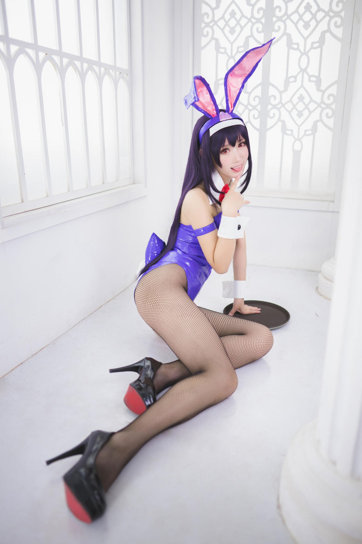 Coser@羽生三未 - 霞之丘诗羽兔女郎 9 Coser@羽生三未 - 霞之丘诗羽兔女郎