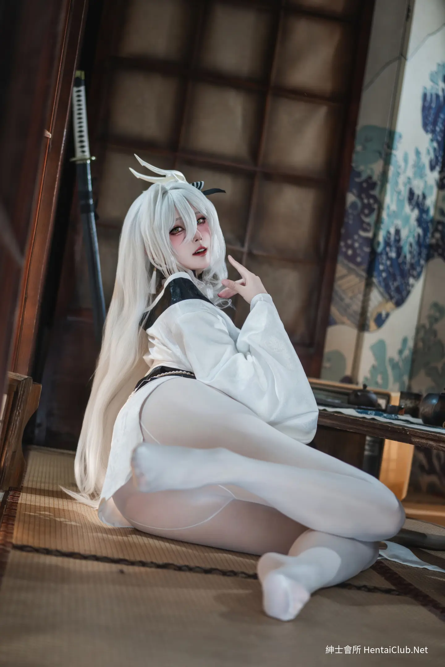 Natsuko夏夏子 碧蓝航线 白凤和服 23 Natsuko夏夏子 碧蓝航线 白凤和服
