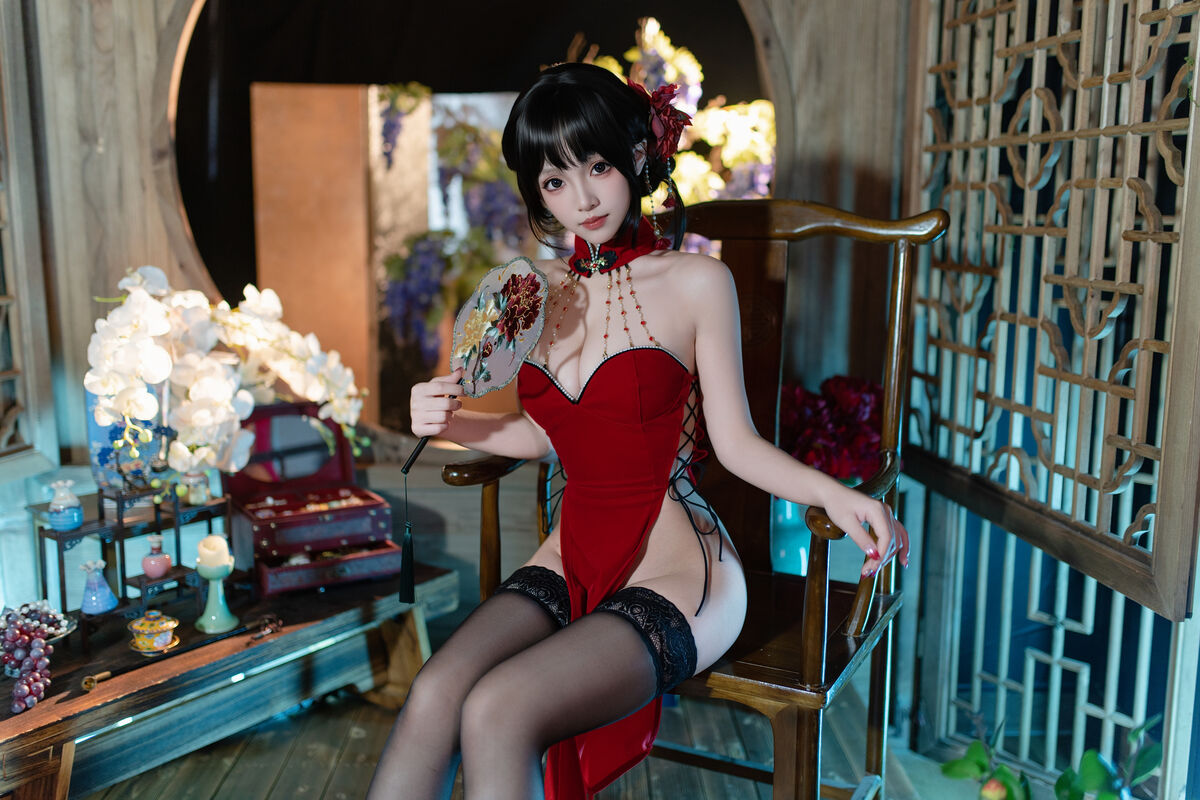 Coser@Bangni邦尼 - 元旦旗袍 29 Coser@Bangni邦尼 - 元旦旗袍