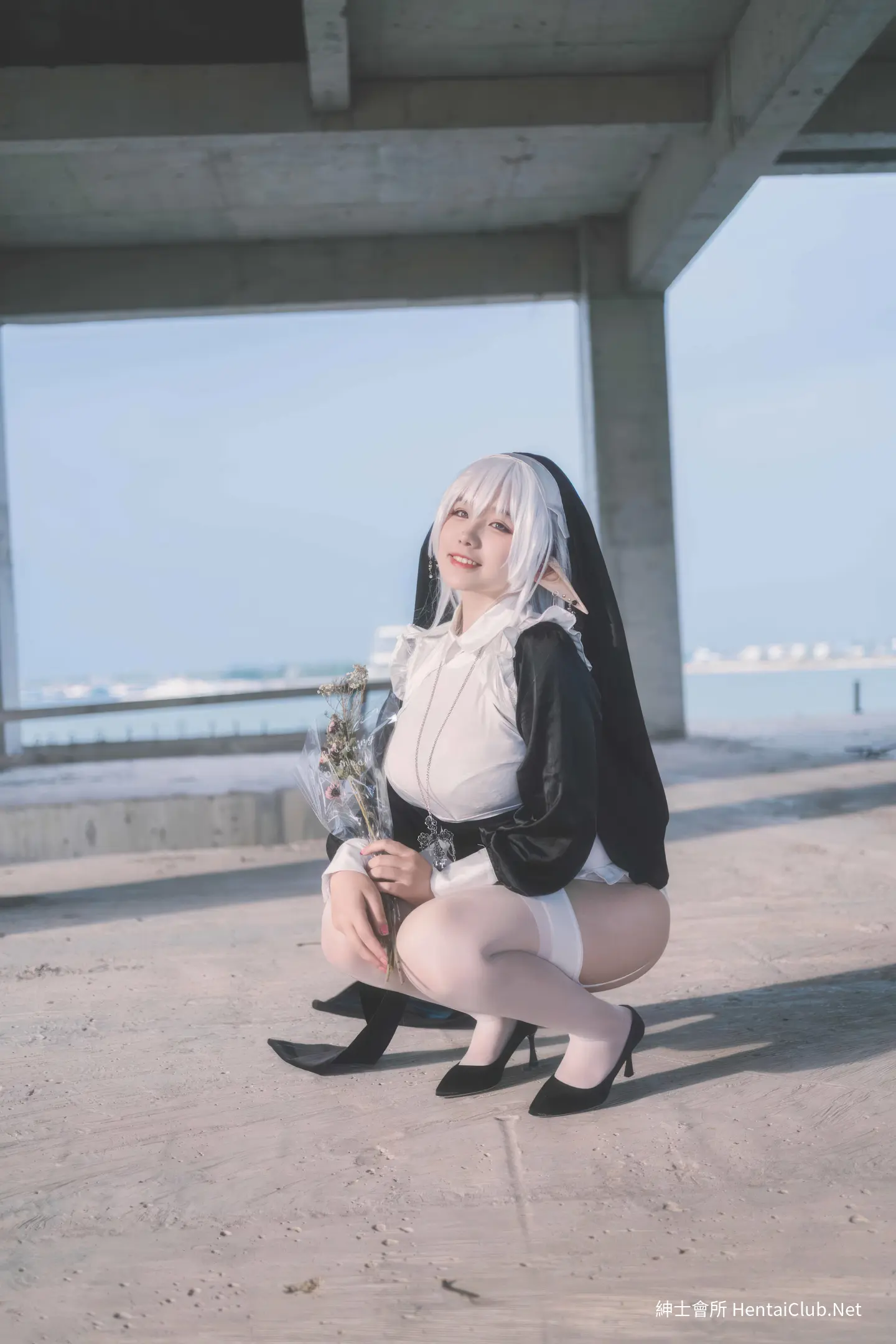 阿半今天很开心 精灵修女 9 阿半今天很开心 精灵修女