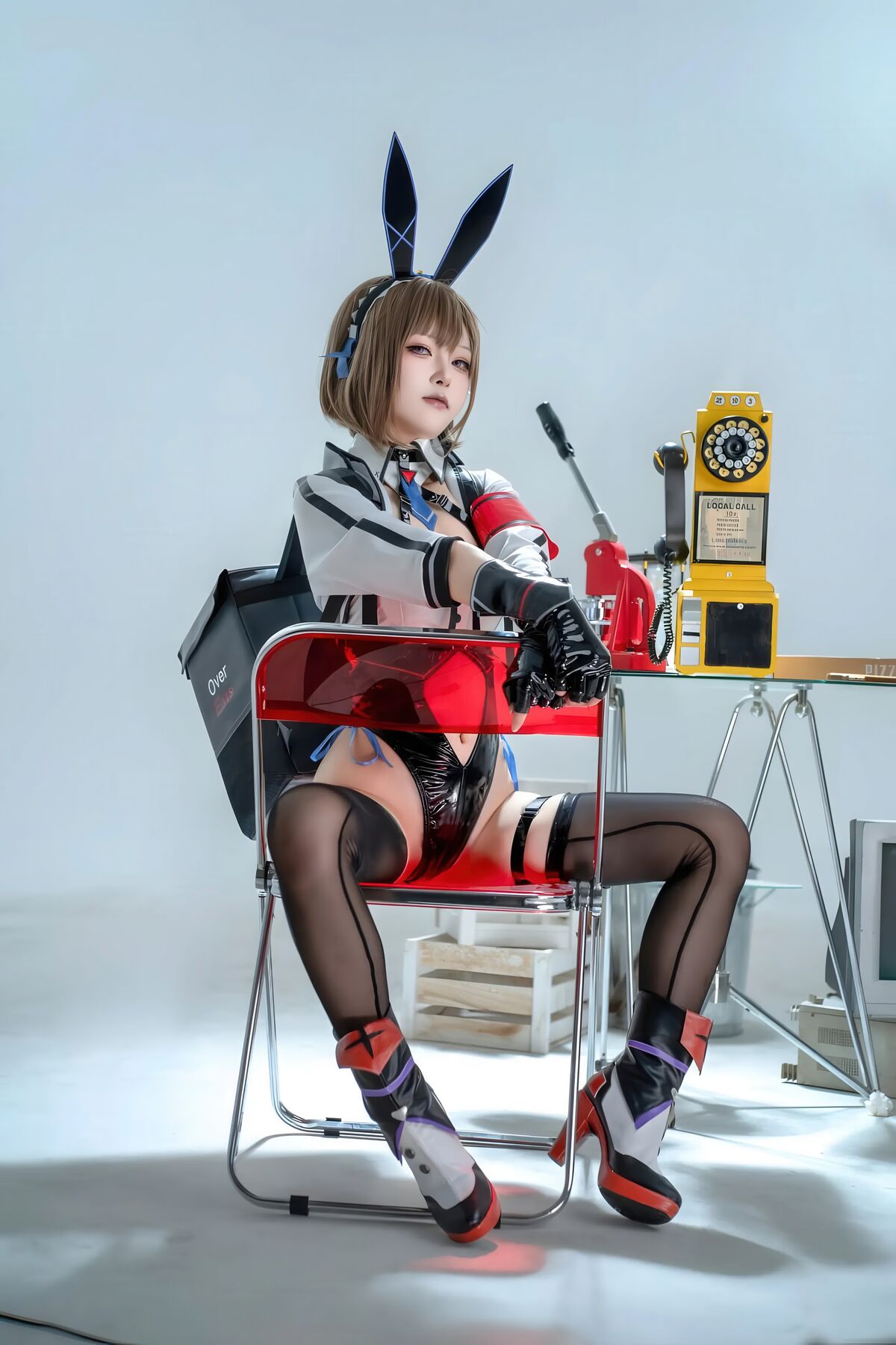 Coser@矢量鱼 - 外卖兔女郎 小葵 13 Coser@矢量鱼 - 外卖兔女郎 小葵