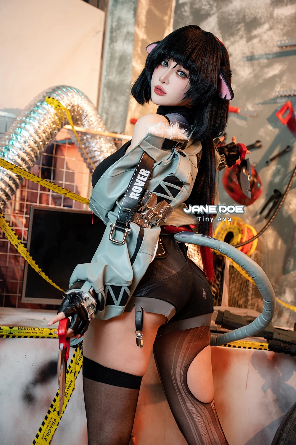 Cosplay Tiny Asa – Jane Doe Zenless Zone Zero 绝区零 简·杜 7 Cosplay Tiny Asa – Jane Doe Zenless Zone Zero 绝区零 简·杜