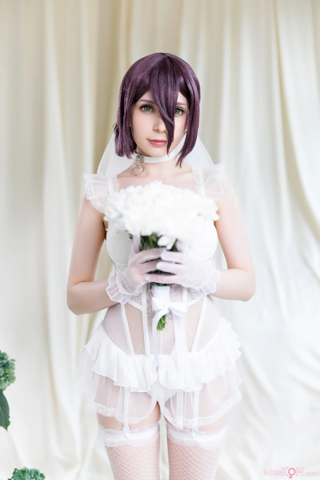 Coser@OwlLit: 电锯人 蕾塞 婚纱 7 Coser@OwlLit: 电锯人 蕾塞 婚纱