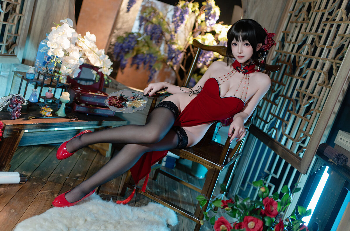 Coser@Bangni邦尼 - 元旦旗袍 36 Coser@Bangni邦尼 - 元旦旗袍