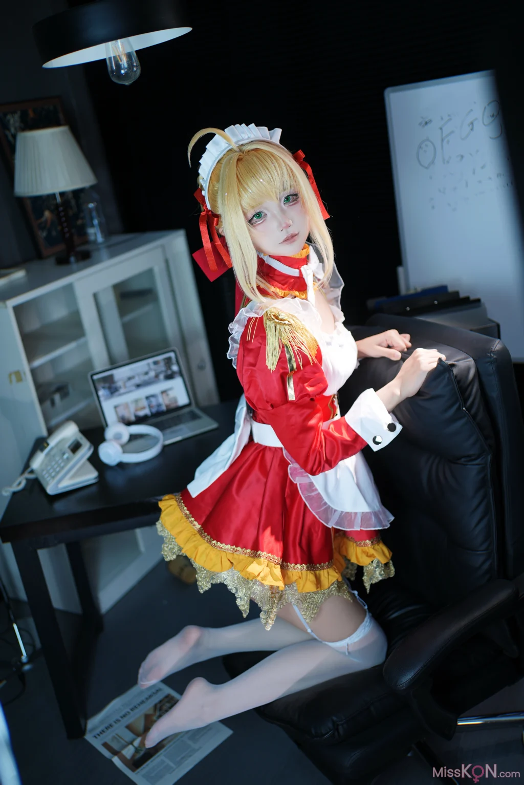 Coser@五更百鬼: FGO 尼禄 女仆 4 Coser@五更百鬼: FGO 尼禄 女仆