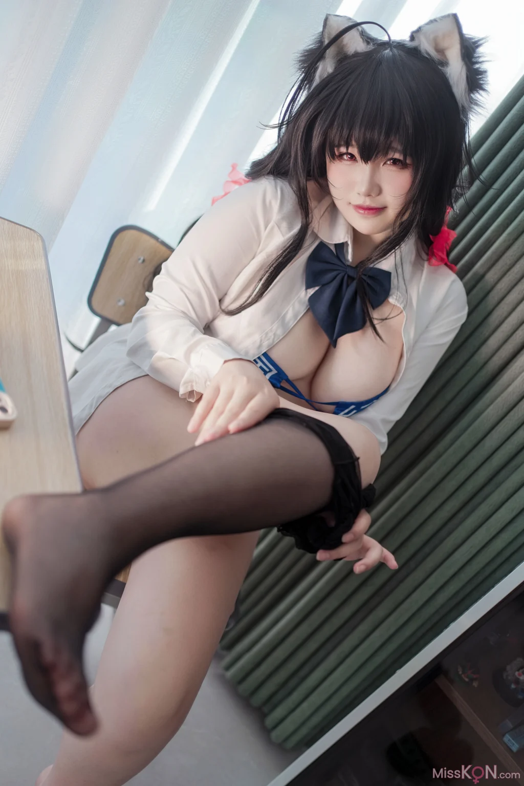 Coser@阿半今天很开心: 碧蓝航线-大凤 jk 17 Coser@阿半今天很开心: 碧蓝航线-大凤 jk