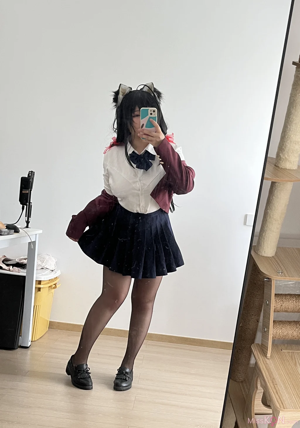 Coser@阿半今天很开心: 碧蓝航线-大凤 jk 18 Coser@阿半今天很开心: 碧蓝航线-大凤 jk