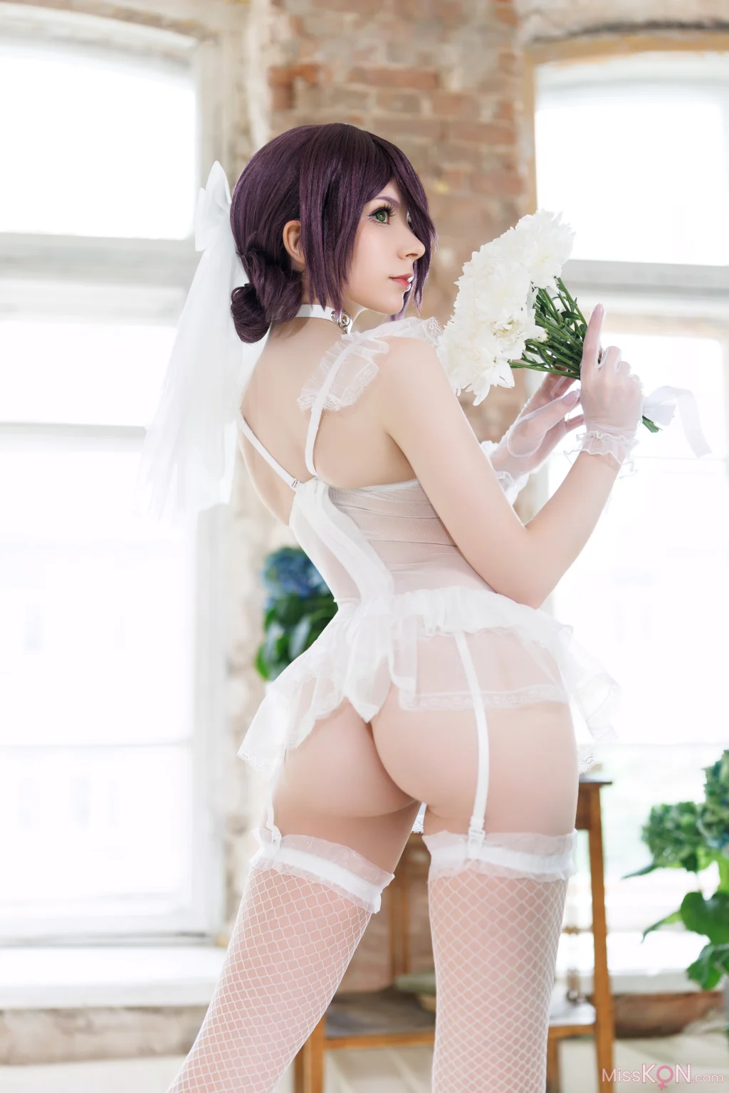 Coser@OwlLit: 电锯人 蕾塞 婚纱 11 Coser@OwlLit: 电锯人 蕾塞 婚纱