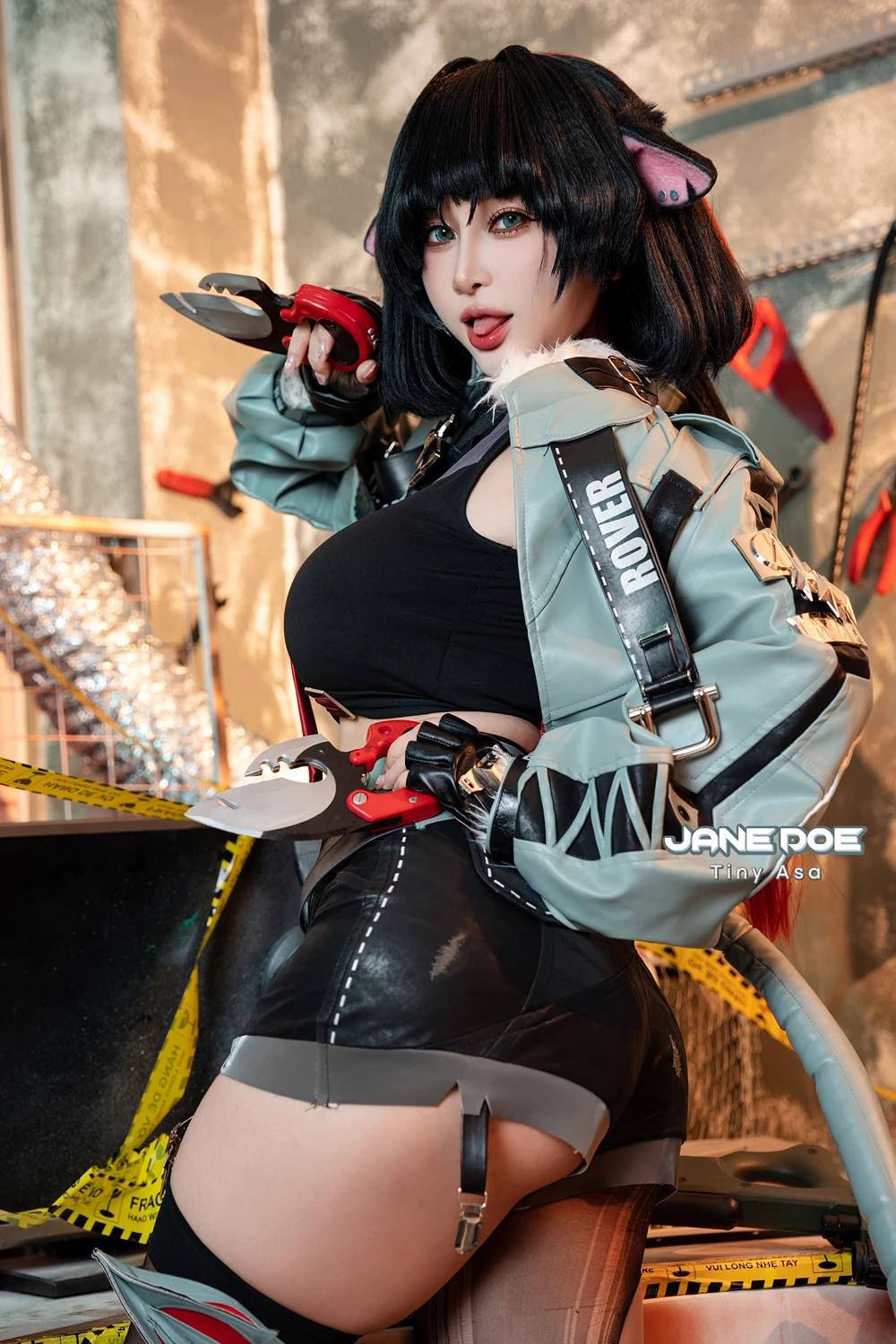 Cosplay Tiny Asa – Jane Doe Zenless Zone Zero 绝区零 简·杜 8 Cosplay Tiny Asa – Jane Doe Zenless Zone Zero 绝区零 简·杜