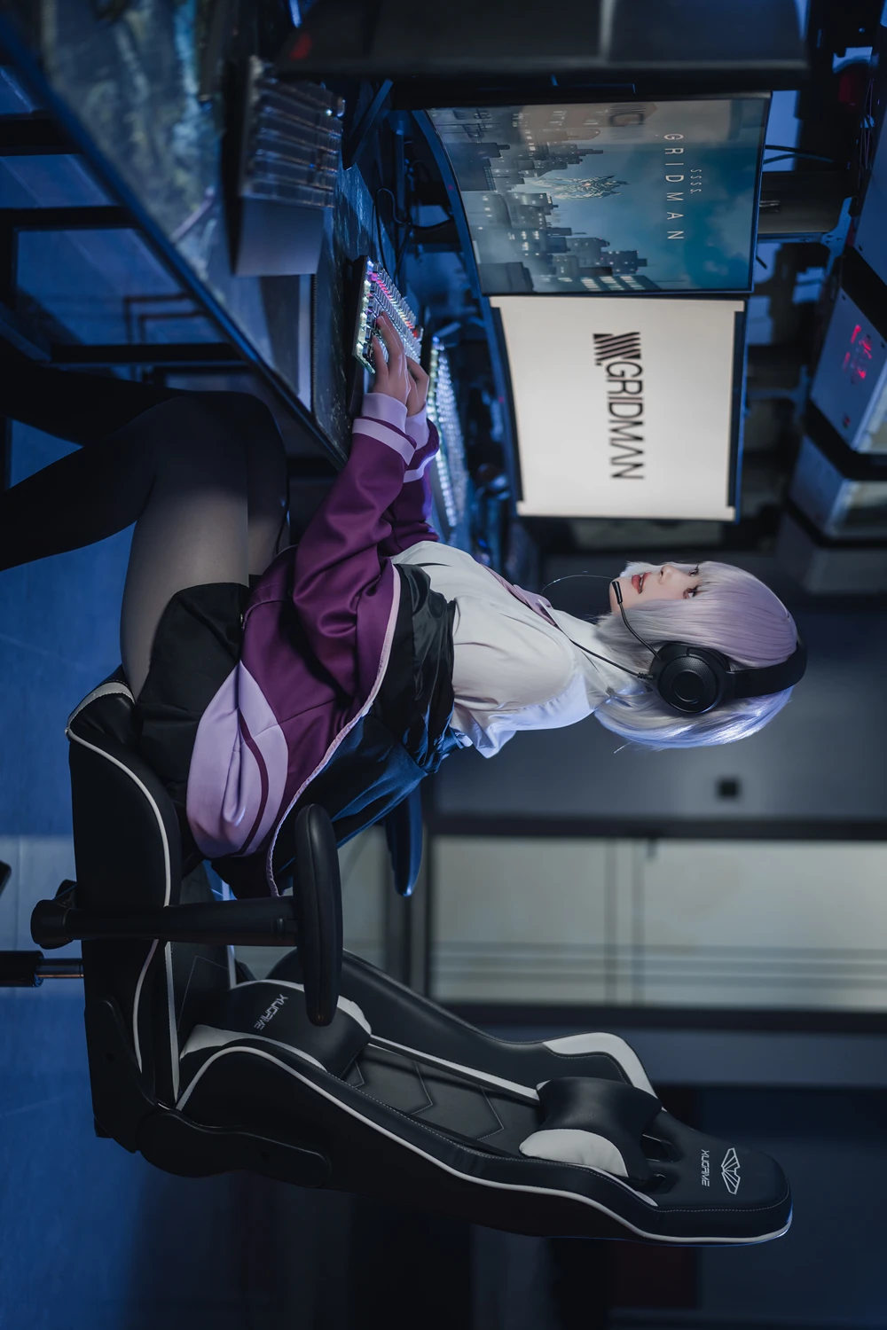 Cosplay Natsuko夏夏子 – GRIDMAN 新条茜 10 Cosplay Natsuko夏夏子 – GRIDMAN 新条茜