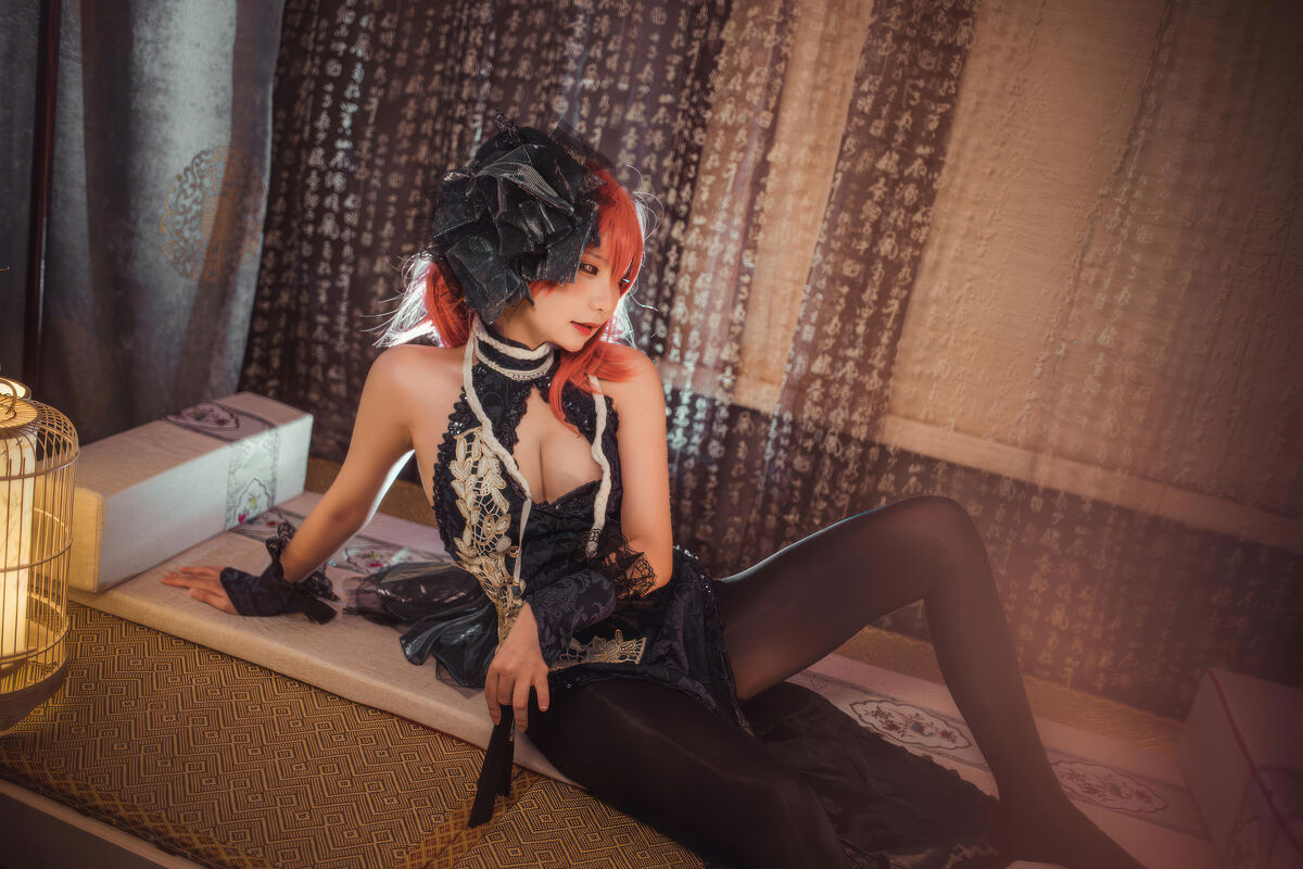 Coser@是一只熊仔吗 - 碧蓝航线 黑太子旗袍 7 Coser@是一只熊仔吗 - 碧蓝航线 黑太子旗袍