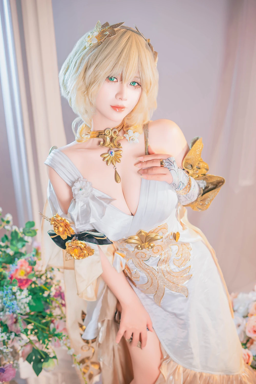 Cosplay Pyonピオン – Aglaea HonkaiStar Rail 崩铁 阿格莱雅 9 Cosplay Pyonピオン – Aglaea HonkaiStar Rail 崩铁 阿格莱雅