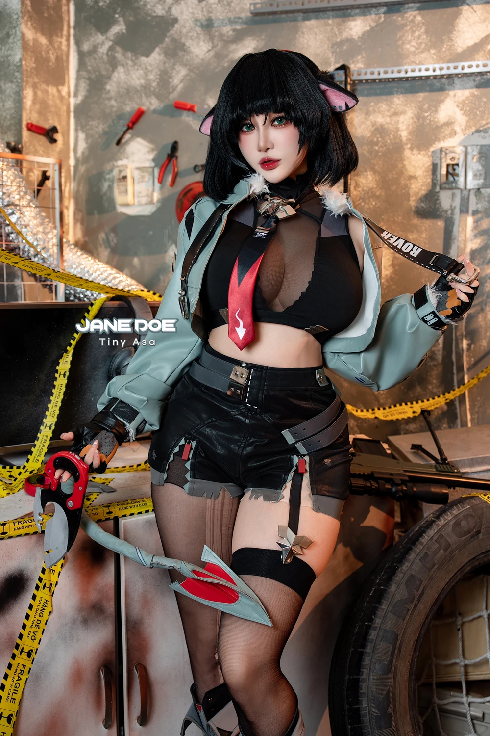 Cosplay Tiny Asa – Jane Doe Zenless Zone Zero 绝区零 简·杜 9 Cosplay Tiny Asa – Jane Doe Zenless Zone Zero 绝区零 简·杜