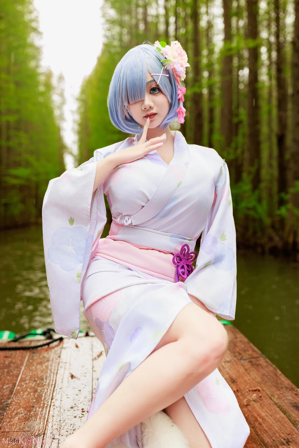 Coser@阿雪雪: 蕾姆和服