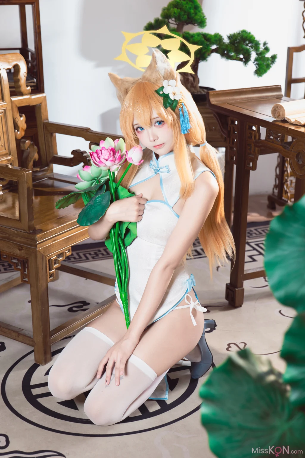 Coser@艾西aiwest: 蔚蓝档案 伊落玛丽旗袍 13 Coser@艾西aiwest: 蔚蓝档案 伊落玛丽旗袍