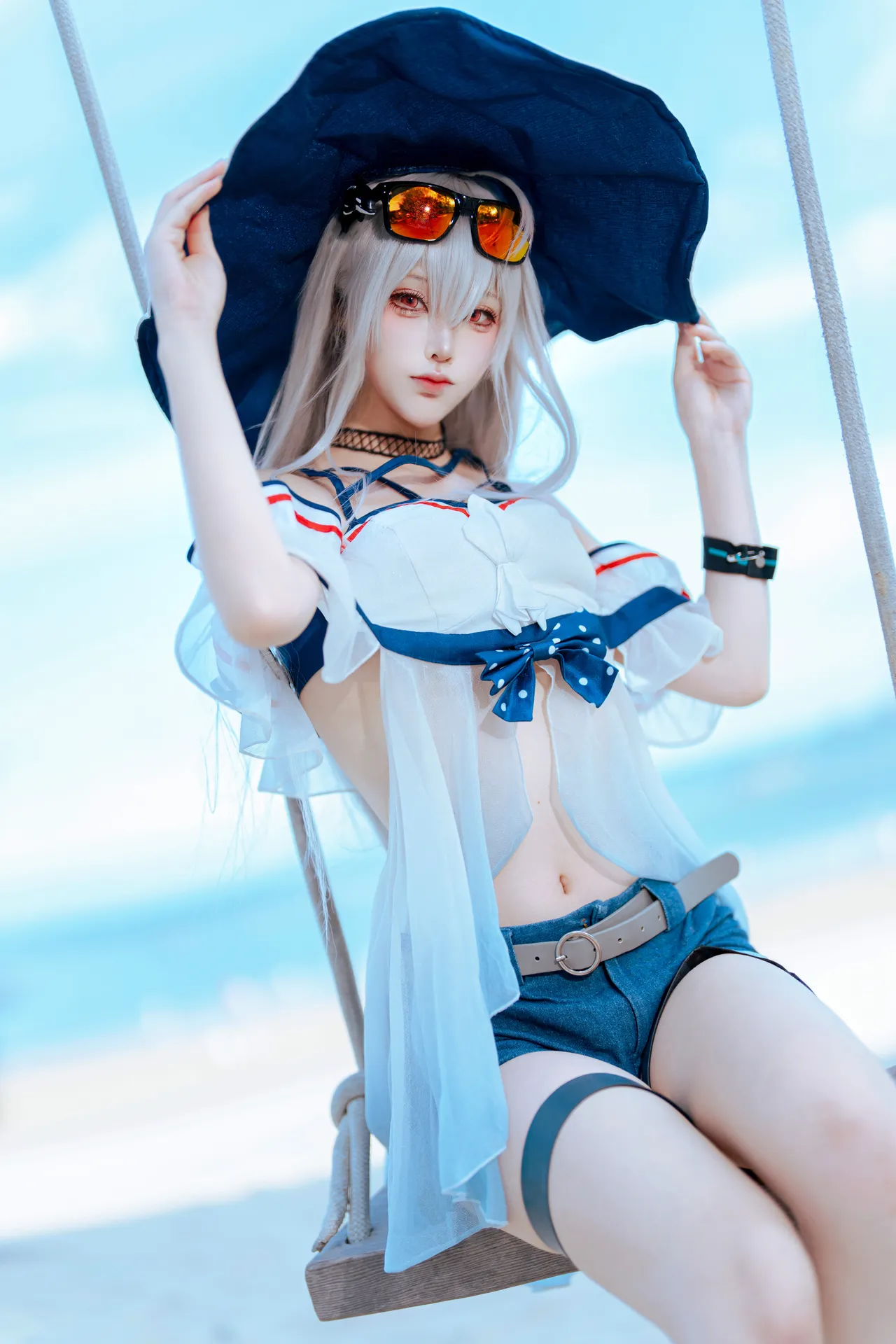 tsuki_月隐罗德岛夏日特辑+42泳装+白金泳装+动态图片(自购)
