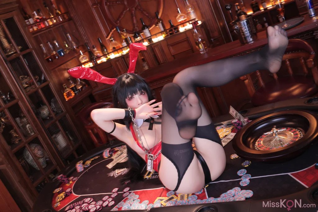 Coser@水淼Aqua: 蛇喰梦子 兔女郎ver 16 Coser@水淼Aqua: 蛇喰梦子 兔女郎ver