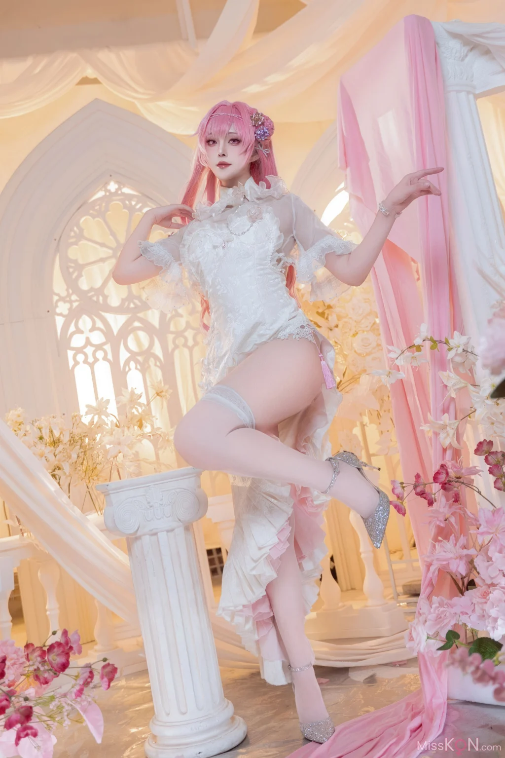 Coser@Natsuko夏夏子: NIKKE 桃乐丝旗袍 18 Coser@Natsuko夏夏子: NIKKE 桃乐丝旗袍