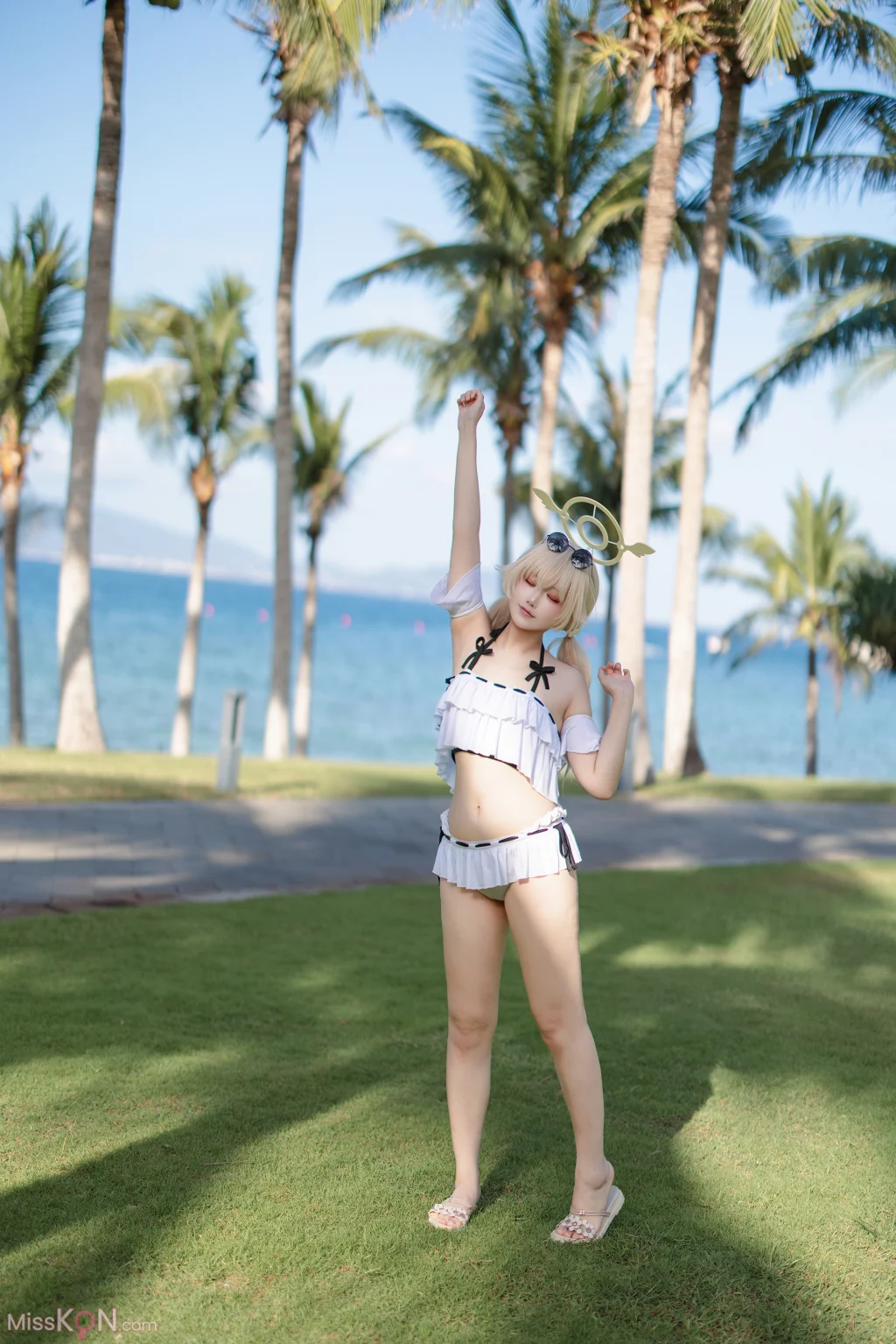 Coser@lunananya: 蔚蓝档案 阿慈谷日富美泳装 11 Coser@lunananya: 蔚蓝档案 阿慈谷日富美泳装