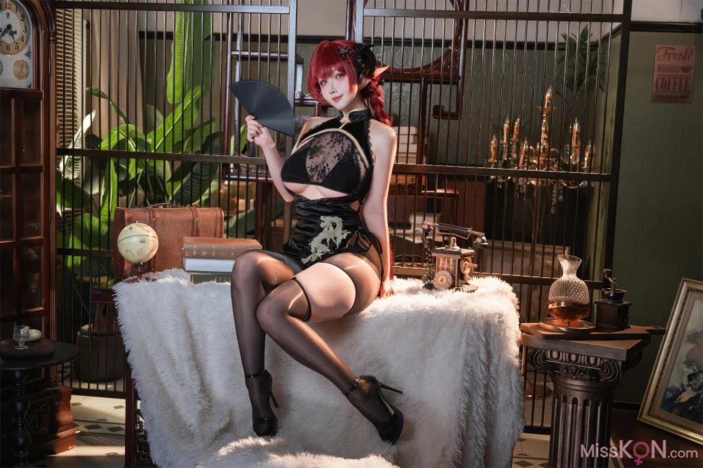 Coser@rioko凉凉子: 碧蓝航线 兴登堡旗袍 深阁舞戏 8 Coser@rioko凉凉子: 碧蓝航线 兴登堡旗袍 深阁舞戏